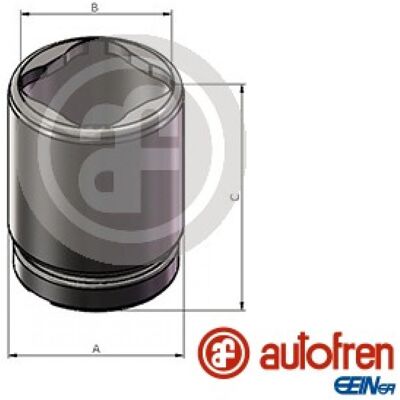 Autofren Seinsa Bremsekaliperstempel - Bag 38mm Stål OEM Autofren Seinsa Bremsekaliperstempel - Bag 38mm Stål OEM