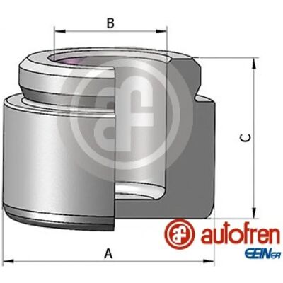 AUTOFREN SEINSA Piston - Bremsekaliper - Foran - Stål AUTOFREN SEINSA Piston - Bremsekaliper - Foran - Stål