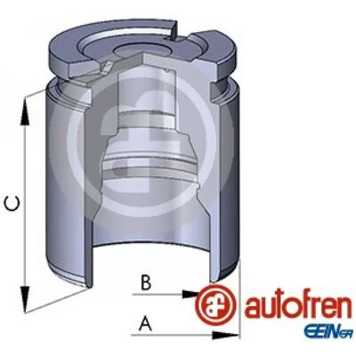 Autofren Seinsa Bremssattel Hinten 45mm Kolben - Bremssystem Autofren Seinsa Bremssattel Hinten 45mm Kolben - Bremssystem