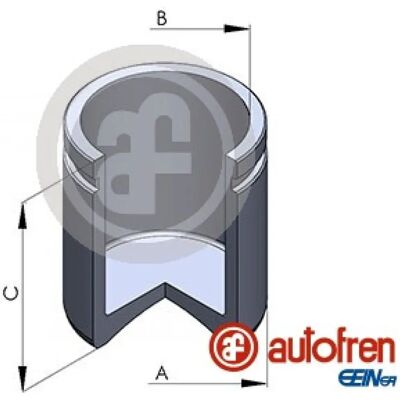 Autofren D025802 38mm Bremssattel Hinten - Bremssattel Autofren D025802 38mm Bremssattel Hinten - Bremssattel