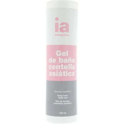 INTERAPOTHEK Gel de ducha Centella Asiatica - Reafirmante 750ml INTERAPOTHEK Gel de ducha Centella Asiatica - Reafirmante 750ml