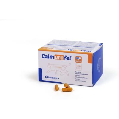 Bioiberica Calmurofel 120 Kapseln - Unterstützung bei Katzenzystitis Bioiberica Calmurofel 120 Kapseln - Unterstützung bei Katzenzystitis