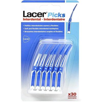 Lacer Interdental Picks Zahnstocher - 30 Stück Lacer Interdental Picks Zahnstocher - 30 Stück