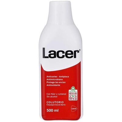 Lacer Mondspoeling Dagelijks Gebruik 500Ml Lacer Mondspoeling Dagelijks Gebruik 500Ml