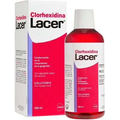 Enjuague bucal Lacer Clorhexidina 500 ml - Enjuague bucal Enjuague bucal Lacer Clorhexidina 500 ml - Enjuague bucal