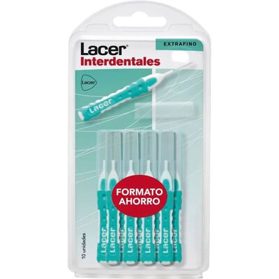 Lacer Interdental Proste Extra Fine - Międzyzębowe szczoteczki Lacer Interdental Proste Extra Fine - Międzyzębowe szczoteczki