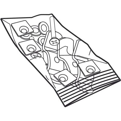 Shad Top Case Support Kit - Compatible with SH37 Shad Top Case Support Kit - Compatible with SH37