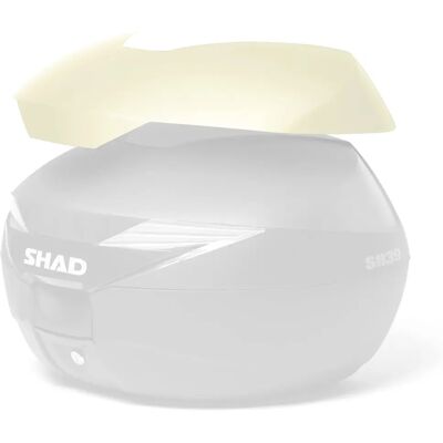 SHAD Plaque Non Peinte - Couvercle de top case personnalisable - Publicité SHAD Plaque Non Peinte - Couvercle de top case personnalisable - Publicité