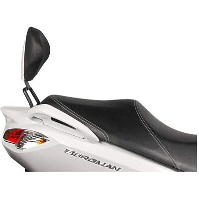 Zestaw oparcia Shad do Suzuki Burgman 125/200 - Komfort dla pasażera Zestaw oparcia Shad do Suzuki Burgman 125/200 - Komfort dla pasażera