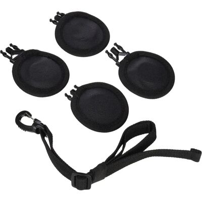 Shad Magnet Pad 4 Stück + Sicherheitsgurt - Tanktaschenzubehör Shad Magnet Pad 4 Stück + Sicherheitsgurt - Tanktaschenzubehör