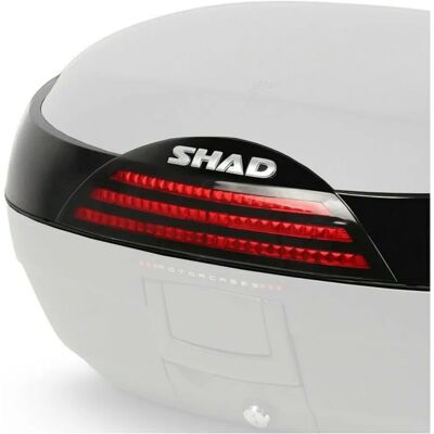 SHAD Sh46 Reflector - Zwart Rood - Unisex - Reflector SHAD Sh46 Reflector - Zwart Rood - Unisex - Reflector