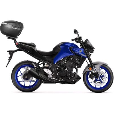 Achtersteun en topkoffer montage systeem voor Shad Yamaha MT03 2021-2024 - Motoraccessoire Achtersteun en topkoffer montage systeem voor Shad Yamaha MT03 2021-2024 - Motoraccessoire