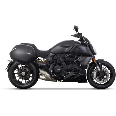 SHAD Zwarte Zijtas Fitting Systeem - Ducati Diavel 1260 SHAD Zwarte Zijtas Fitting Systeem - Ducati Diavel 1260