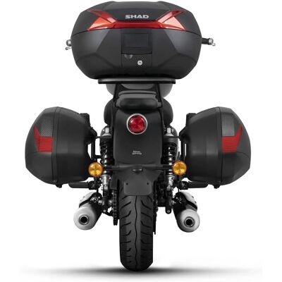 Shad Super Meteor 650 Motorcykel Sidostödssystem - Svart Shad Super Meteor 650 Motorcykel Sidostödssystem - Svart