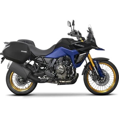 Shad V-strom 800 De/tech sidoväsksstöd - 3P-system Shad V-strom 800 De/tech sidoväsksstöd - 3P-system