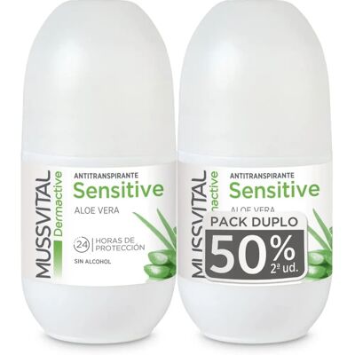 Mussvital Dermactive Déodorant Sensitive - 75ml Mussvital Dermactive Déodorant Sensitive - 75ml
