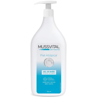 Mussvital Marque Modèle - Gel Douche Émollient Peau Sensible - Gel Douche Mussvital Marque Modèle - Gel Douche Émollient Peau Sensible - Gel Douche
