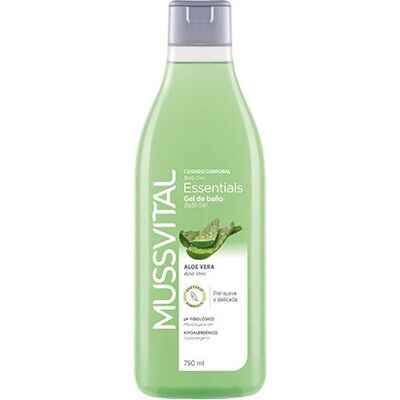 Gel de ducha Mussvital Essentials Aloe Vera 750 ml - Cuidado Unisex Gel de ducha Mussvital Essentials Aloe Vera 750 ml - Cuidado Unisex