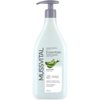 Mussvital Loción Corporal Aloe Vera 400 ml - Loción corporal Mussvital Loción Corporal Aloe Vera 400 ml - Loción corporal