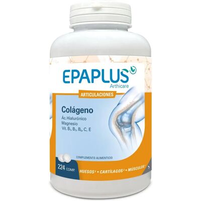 Epaplus Colágeno Ácido Hialurónico Magnesio 224 Comprimidos - Suplemento Alimenticio Epaplus Colágeno Ácido Hialurónico Magnesio 224 Comprimidos - Suplemento Alimenticio