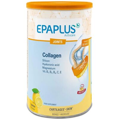 Epaplus Colágeno Silicio Ácido Hialurónico Magnesio Limón 326g - Apoyo Óseo y Muscular Epaplus Colágeno Silicio Ácido Hialurónico Magnesio Limón 326g - Apoyo Óseo y Muscular