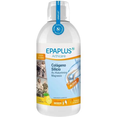 Epaplus Colágeno Silicon Ácido Hialurónico y Magnesio Líquido Limón 1000ml - Suplemento líquido para articulaciones y piel Epaplus Colágeno Silicon Ácido Hialurónico y Magnesio Líquido Limón 1000ml - Suplemento líquido para articulaciones y piel