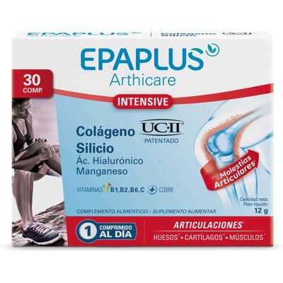 Epaplus Colágeno UC-II Silicio Ácido Hialurónico y Magnesio 30 Tabletas - Apoyo articular Epaplus Colágeno UC-II Silicio Ácido Hialurónico y Magnesio 30 Tabletas - Apoyo articular
