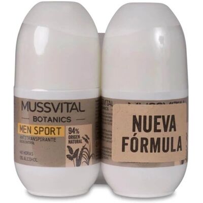Mussvital Botanics Desodorante Hombre Deporte - Desodorante Mussvital Botanics Desodorante Hombre Deporte - Desodorante