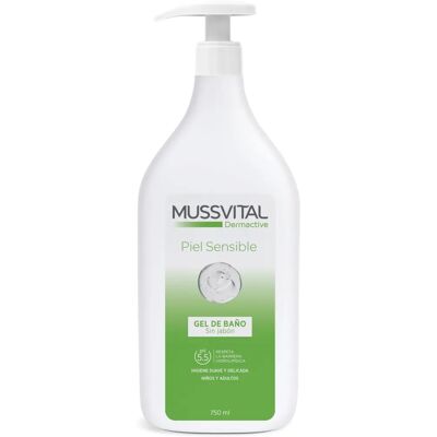 Gel de baño hidratante Mussvital Dermactive Piel sensible Gel de baño hidratante Mussvital Dermactive Piel sensible
