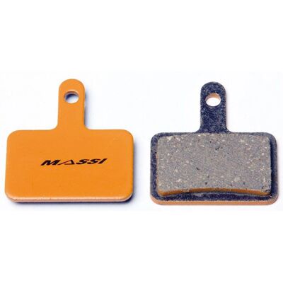 Ensemble de Plaquettes de Frein Disque Massi Shimano M05 M08 - VTT - Publicité Ensemble de Plaquettes de Frein Disque Massi Shimano M05 M08 - VTT - Publicité