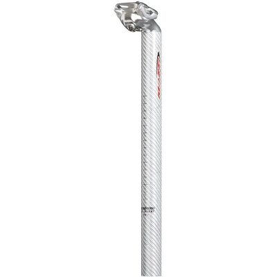 Tige de Selle en Carbone Massi MSP300 - 31,6 mm, Argent - Publicité Tige de Selle en Carbone Massi MSP300 - 31,6 mm, Argent - Publicité