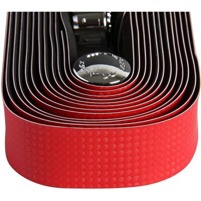 Ruban de Guidon Massi Carbon Elite - Reflectif, Gel, Fibre de carbone Ruban de Guidon Massi Carbon Elite - Reflectif, Gel, Fibre de carbone
