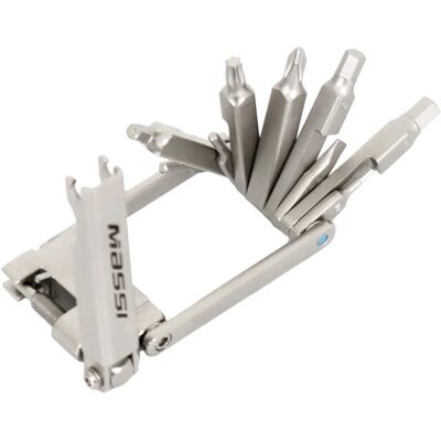Llave múltiple Massi 12 funciones - Herramienta de bicicleta Llave múltiple Massi 12 funciones - Herramienta de bicicleta