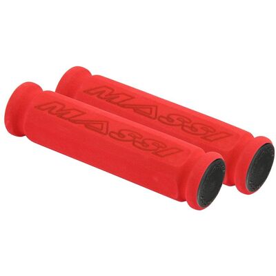 Poignées de guidon Massi - Mousse Pro Light Rouge - Publicité Poignées de guidon Massi - Mousse Pro Light Rouge - Publicité