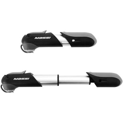Mini Pompa Massi - Teleskopowa, 14cm, Czarna - Pompa Mini Pompa Massi - Teleskopowa, 14cm, Czarna - Pompa