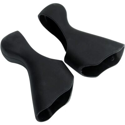 Capuchons de guidon Massi - Noir - Cubremanetas pour Shimano Ultegra 6700 - Publicité Capuchons de guidon Massi - Noir - Cubremanetas pour Shimano Ultegra 6700 - Publicité