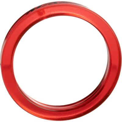 Spaziatore di sterzo Massi 1 1/8" Nylon Rosso - Spaziatore per bicicletta Spaziatore di sterzo Massi 1 1/8" Nylon Rosso - Spaziatore per bicicletta