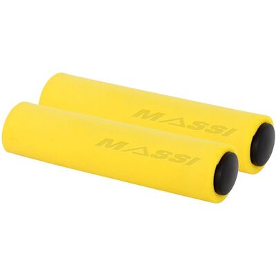 Guarnizioni manubrio Massi Silicone - Giallo - Manubri Guarnizioni manubrio Massi Silicone - Giallo - Manubri