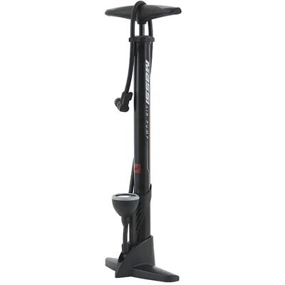 Pompe à pied Massi - Modèle CM-F02 avec manomètre, Noir - Publicité Pompe à pied Massi - Modèle CM-F02 avec manomètre, Noir - Publicité