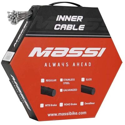 Câbles de changement de vitesse Massi Modèle 1.1x2000mm Acier inoxydable - Câbles - Publicité Câbles de changement de vitesse Massi Modèle 1.1x2000mm Acier inoxydable - Câbles - Publicité