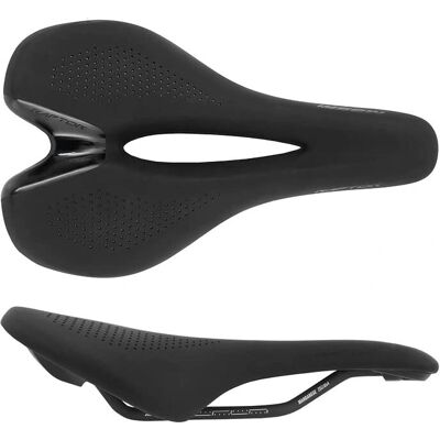 Sella Massi Raptor per bicicletta - Microfibra, Nero, 155x244mm Sella Massi Raptor per bicicletta - Microfibra, Nero, 155x244mm