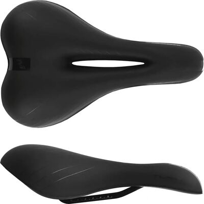 Selle Massi Gel Turn - 170x270 mm, Noir, Confortable - Publicité Selle Massi Gel Turn - 170x270 mm, Noir, Confortable - Publicité