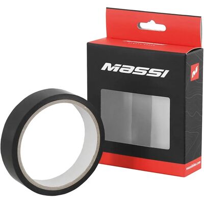 Ruban de réparation pour pneus tubeless Massi - 19mm x 10m - Noir - Publicité Ruban de réparation pour pneus tubeless Massi - 19mm x 10m - Noir - Publicité