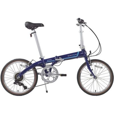 Vélo Pliant Dahon Piazza D8 Bleu - Vélo Compact - Publicité Vélo Pliant Dahon Piazza D8 Bleu - Vélo Compact - Publicité