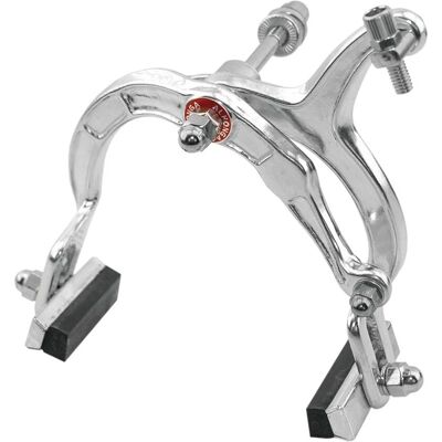 Frein arrière en aluminium V BIKE - Argent - Système de freinage pour vélo - Publicité Frein arrière en aluminium V BIKE - Argent - Système de freinage pour vélo - Publicité