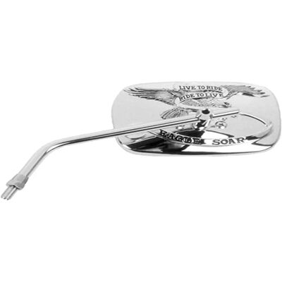 V Parts Eagle Spirit Mirror - Chrome - Unisex - Rectangular V Parts Eagle Spirit Mirror - Chrome - Unisex - Rectangular