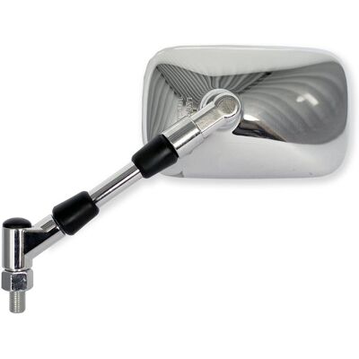 Vicma GZ125 Marauder Left Chrome Motorcycle Mirror - Motorcycle Rear View Mirror Vicma GZ125 Marauder Left Chrome Motorcycle Mirror - Motorcycle Rear View Mirror
