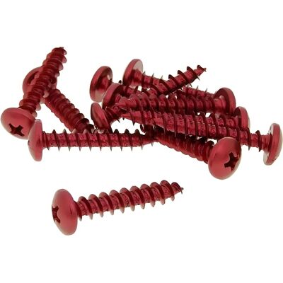 VICMA Set viti rosse M6x30 - Qualità industriale VICMA Set viti rosse M6x30 - Qualità industriale