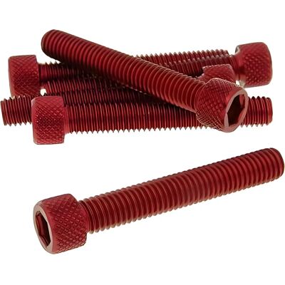 VICMA M8x50 Sechskant Schraubensatz - Rot VICMA M8x50 Sechskant Schraubensatz - Rot