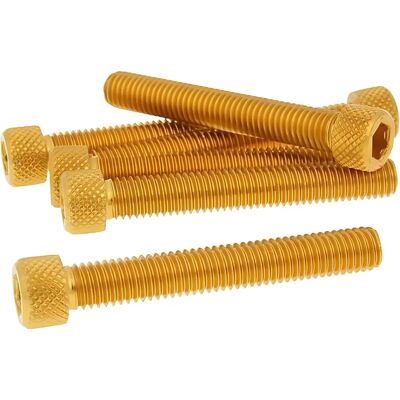 Vparts M8x50 Zeskantschroefset - Goud Vparts M8x50 Zeskantschroefset - Goud
